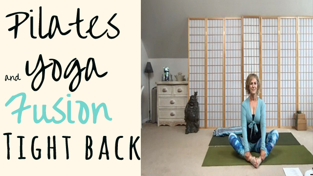 Yoga & Pilates Exercises (Fusion) for a Tight Back