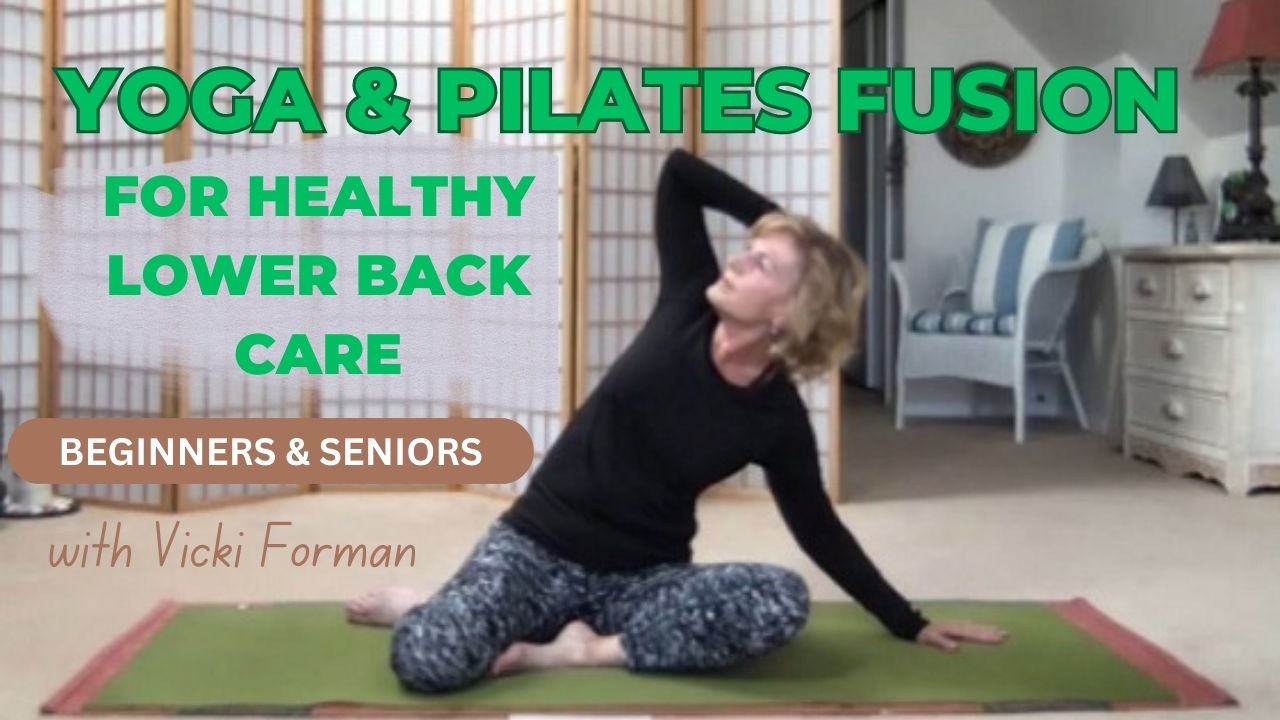 How to Relieve back pain with Yoga Stretches & Pilates Exercises (40 mins)